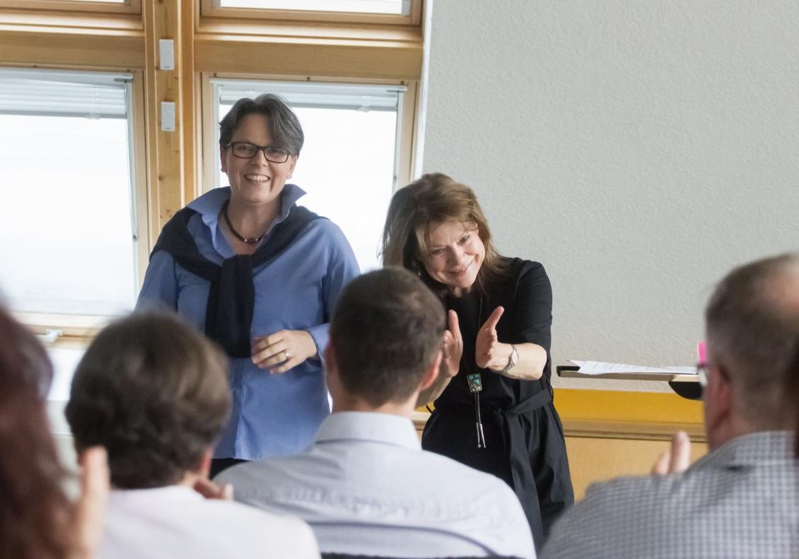 Übung mit Susanne Vogt